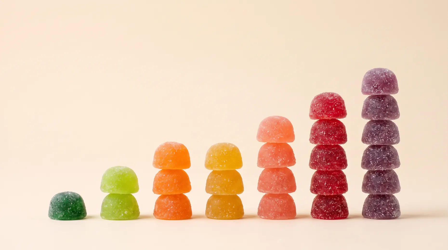 JellyMed THC-Gummibärchen in gestaffelten Dosierungen